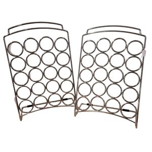 2 coffee pod metal holders